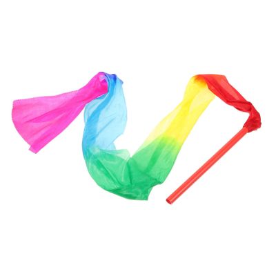 Outanaya Artistic Dancing Ribbons with Wands Gymnastics Streamers for Adults and Boy Girl for Dance Exercises Training Circus Skills and Marching Band Activities