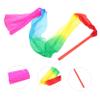 Outanaya Artistic Dancing Ribbons with Wands Gymnastics Streamers for Adults and Boy Girl for Dance Exercises Training Circus Skills and Marching Band Activities view 2