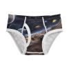 ALAZA Planet Space Solar System Car Boys' Briefs Soft Underwear Available in Sizes 4t Multicolor view 1