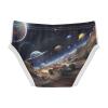 ALAZA Planet Space Solar System Car Boys' Briefs Soft Underwear Available in Sizes 4t Multicolor view 2