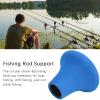Obetuens Fishing Rod Spherical Top, Portable Absorbing EVA Fishing Pole Spherical Belly Top Lightweight Fishing Rod Stand Holder Carrier Equipment Fish Rod and Its Acc ries (Blue) view 4