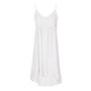 Akklian Women's Summer Dress Fashion Sleeveless Tassel Sundress Embroidery Long Dress Casual Flowy Boho Dress Maxi Dress 2024 White view 1