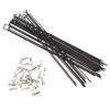 HANABASS 30pcs Mountain Bike Steel Spokes Durable Bicycle Wheel Parts with Polished Finish for Enhanced Performance and Easy Installation view 1