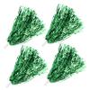 Outanaya 4pcs Cheerleader Pom Poms Durable Metallic Foil Cheer for Sports Dance and Parties Cheerleading Accessories for Team Spirit and Events view 1