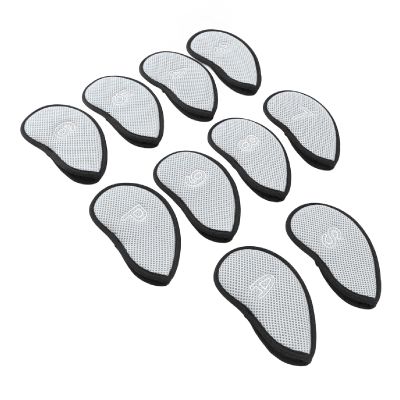 10PCS New Iron Covers Set Cover Fit Most Irons, Covers Use Nylon Mesh Cloth and Fine Fleece Lining Material, Covers Soft Lining