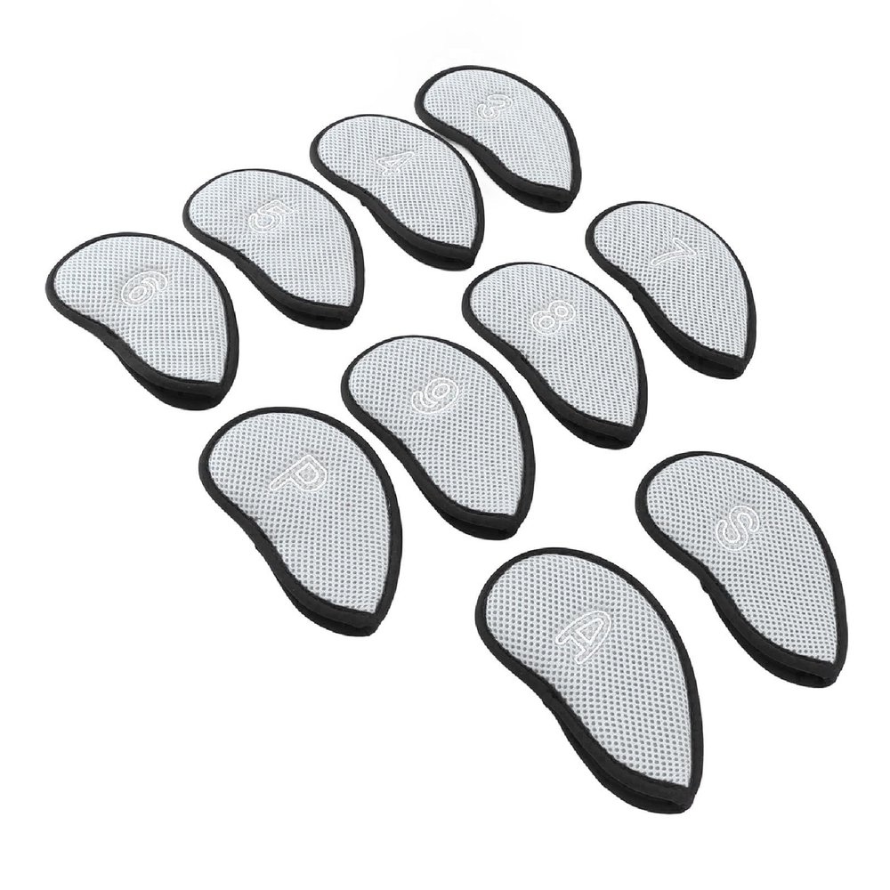 10PCS New Iron Covers Set Cover Fit Most Irons, Covers Use Nylon Mesh Cloth and Fine Fleece Lining Material, Covers Soft Lining