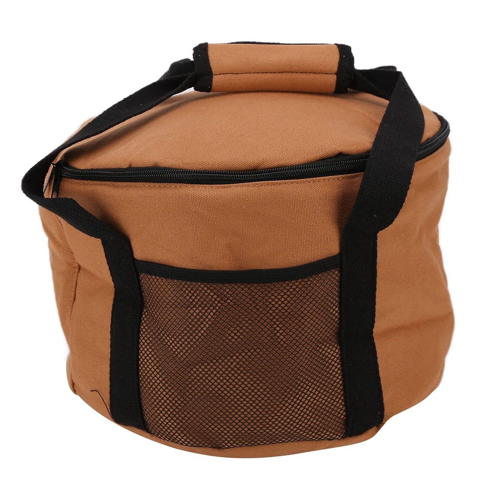 OUTPFTS Cooking Utensils Storage Bag, Waterproof Resist Pressure and Impact Comfortable Travelling Bag Convenient and Quick To Store for Camping Outdoor