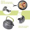 OUTPFTS Camping Cookware Kit Aluminum Cooking Utensils Set Water Kettle Pan Pot BBQ Travel Picnic Equipment Outdoor Cook Supplies view 4