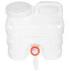 MUSISALY 1set Portable Water Carrier with Tap Outdoor Water Dispenser Bucket for Camping Fishing Road Trips Material Easy to Store and Transport view 1