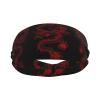 Red Dragon Headbands for Men Women Fashion Dragon Sweatbands Sports Headband Workout, Running Cycling Yoga view 2