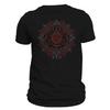 Five Up Tees Aztec Mexica Calendar 1.0 Mesoamerican Culture Tenochtitlan T-Shirt (L, Black/Gold), Large view 2