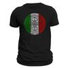 Five Up Tees Aztec Mexica Calendar 1.0 Mesoamerican Culture Tenochtitlan T-Shirt (L, Black/Gold), Large view 4