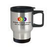 Autism Acceptance Travel Mug Autism Gift Autistic Person Gift Autism Awareness Autism is Not an Excuse view 2