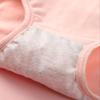 NineFit Basics Little Girls' Soft Cotton Underwear 4pcs Set Toddler Kids Assorted anties Beach Pool Swimming (Pink-1, 5-6 Years) view 2