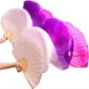 ZJYSMH Silk Fans,Dance Fans, Silk Hand Fans,Fan Veils Handmade Silk Veil Fans Belly Dancing Fans (Color : Blu, Size : 120cm90cm) (Color : Blu, Size : 120cm90cm) view 4
