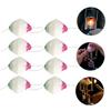 PRETYZOOM 12pcs Kerosene Lantern Mantles Easy to Install and Replace Rayon Mesh for Gaslight Wicks Compact and Portable for Hiking and Camping Use view 2