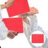 MUSISALY 60kg Convenient Reusable Taekwondo Breaking Board Medium Red Thick Material for Karate Practice and Training Supports up view 2