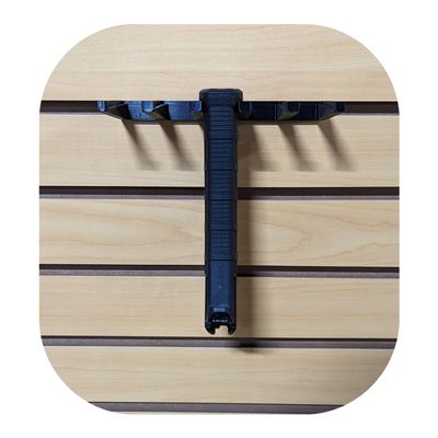 Hammy3DPrints Mount for 545 AK Mags - Slatwall | Magazine Holder Storage Rack (Dakota with Metal Track Insert)