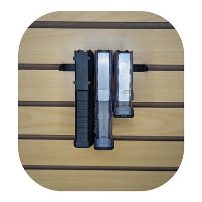 Hammy3DPrints Mount for AR10 Pattern Mags - Slatwall | Magazine Holder Storage Rack (SSW Basics)