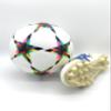 World Cup Quality League Soccer Ball Size 5 Thermally Bonded Match Ball - Official Match Weight- Professional High Grade PU Leather- Pelota de Futbol (White/Multi Color) view 1