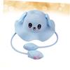 OATIPHO Boy Girl Headgear Sunscreen Hat Breathable Fishing Hat Wide Brim for Boys Girls Accessory Protects from Sun Harmful Rays Blue view 2