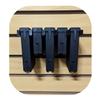 Hammy3DPrints Mount for AICS Pmag Short Action 308/762/6.5 Mags - Slatwall | Magazine Holder Storage Rack (Store Wall) view 1