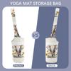 YHEGBFD Yoga Mat Storage Bag Elephant And Sunflower Print Home Workouts on Carpet Yoga Anti-slip Mat Foldable Yoga Mat,yoga Mat Bag for Women & Men view 3