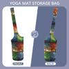 YHEGBFD Yoga Mat Storage Bag Four Season Tree of Life Print Home Workouts on Carpet Yoga Anti-slip Mat Foldable Yoga Mat,yoga Mat Bag for Women & Men, 50x40x18cm view 3