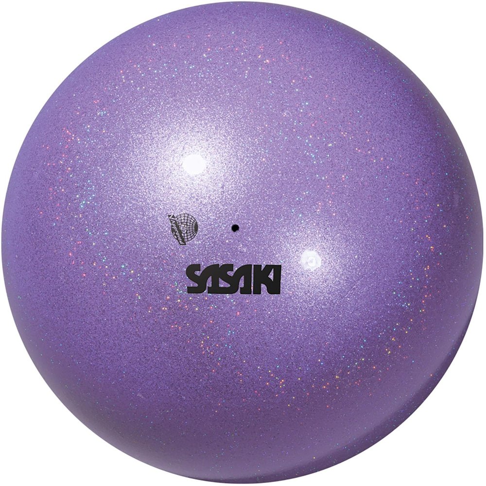 Sasaki M207BRMF Rhythmic Gymnastics, Hand Tools, Ball, International Gymnastics Federation Certified, Japan Gymnastics Association Certified, Meeteerball Purple (PP)