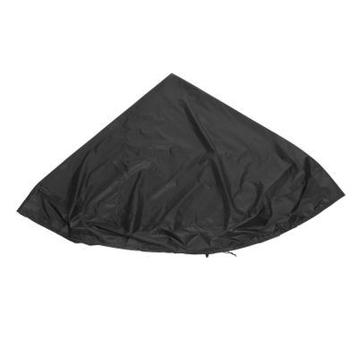 balacoo Trampoline Cover Durable Protective Cover for Round Trampolines and Pools Uv-Resistant Dustproof Easy to Install Black