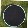 balacoo Trampoline Cover Durable Protective Cover for Round Trampolines and Pools Uv-Resistant Dustproof Easy to Install Black view 2