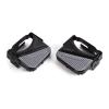 Acahhotxx Mountain Rear Pedals Folding Pegs Non-Slip Bicycle Footrests Steel Bicycle Foot Plates Easy to Install Rear Pedals Footrest view 1