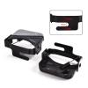 Acahhotxx Mountain Rear Pedals Folding Pegs Non-Slip Bicycle Footrests Steel Bicycle Foot Plates Easy to Install Rear Pedals Footrest view 3