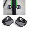 Acahhotxx Mountain Rear Pedals Folding Pegs Non-Slip Bicycle Footrests Steel Bicycle Foot Plates Easy to Install Rear Pedals Footrest view 4