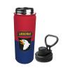 QIZYOQA Flag of the U.S. 101St Airborne Division Water Bottle 18OZ Stainless Steel Insulated Water Bottles Leak Proof Thermos Sports Water Bottle view 2