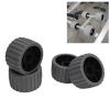 DAUZ Ribbed Wobble Roller, Trailer Wobble Rollers 4PCS High Temp Resistant for Marine (Gray), DAUZqavsf7gpi3-12 view 3
