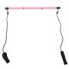 3-Section Pilates Bar, Versatile Home Fitness Equipment for Full Body Workouts, Detachable Design with Variable Tension Straps, Steel Construction, Easy Storage and Assembly (Pink) view 1