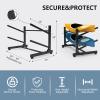 Sedeke Kayak Stand, 2 Racks for Kayaks,Racks for Outdoor Storage, Aluminum Standing Rack for Canoe Boat Surfboard Indoor Outdoor-300 lb Capacity view 2