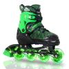 MammyGol Adjustable Inline Skates for Kids, Roller Skates with Featuring All Illuminating Wheels Beginner Skates for Girls and Boys, Youth and Teens view 1