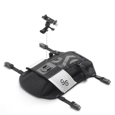 Gearlab Deck Pod Pro - Integrated Camera Mount, Kayak Deck Bag, Deckhand System (Holds Paddle Float, Bilge Pump), Compatible with Action Cameras and Smartphones.