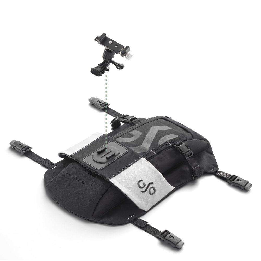Gearlab Deck Pod Pro - Integrated Camera Mount, Kayak Deck Bag, Deckhand System (Holds Paddle Float, Bilge Pump), Compatible with Action Cameras and Smartphones.