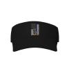 Piguncle German Shepherd Police K9 Thin Blue Line Flag 2 Sun Protection Sunscreen Visor Cap view 1