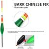 LBGMEIG Fishing Rod 10pcs Set Fishing Floats Wooden Bobbers Fishing Floating Drift Vertical Buoy Mix Sizes Fishing Accessory Portable view 3