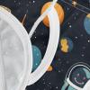 ALAZA Hipster Astronaut Solar System Black Boys' Briefs Soft Underwear Available in Sizes 2t view 2
