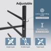 Sedeke Kayak Stand, 3 Racks for Kayaks,Racks for Outdoor Storage, Aluminum Standing Rack for Canoe Boat Surfboard Indoor Outdoor-300 lb Capacity view 3