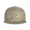 Byoblu Nycs Five Boroughs in Subway Bubbles Baseball Cap for Men Or Women Flat Brim Hat Adjustable Natural view 2