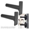 Premium Steel Barbell Holder Stable, Durable, Space Saving Design for Home Gyms, Fitness Enthusiasts Supports up to 500 lbs, Includes Rubber Mats and Hardware view 4