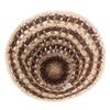 Minache Women Crochet Bucket Hats Floppy Beach Hat Floral Cap Foldable Outdoor Knitted Beanies (08180 Brown) view 3