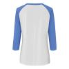 3/4 Length Sleeve Women Tops Raglan Sleeve Womens Tops Casual Loose Fit T-Shirt Tunics Blouses view 4