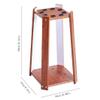 Pool Stick Holder Pool Cue Rack Billiard Cue Racks Floor Standing Billiard Stick Rack Holds Up to 8 Cues,for Gameroom Billiards Rooms Pool Cue Holder Billiard Stick Holder view 2